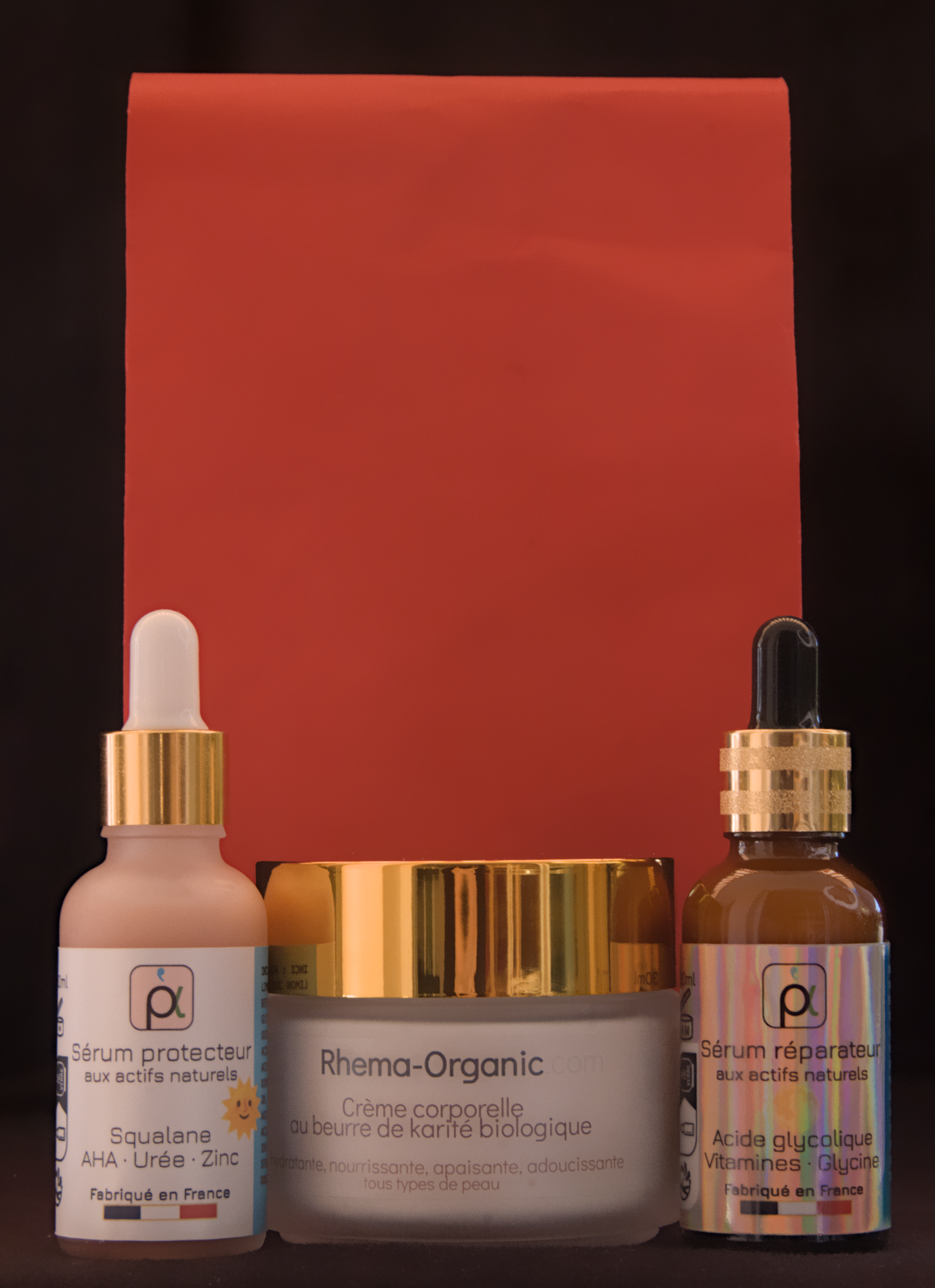 Coffret des fêtes de Nöel incluant trois produits