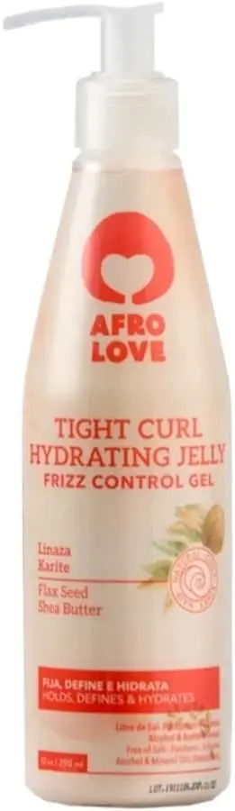 Afro Love - Gelée hydratante pour boucles serrées - Gel anti-frisottis 450 ml