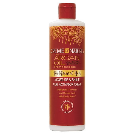 Creme of Nature - Crème activatrice de boucles hydratante à l'huile d'argan 355 ml