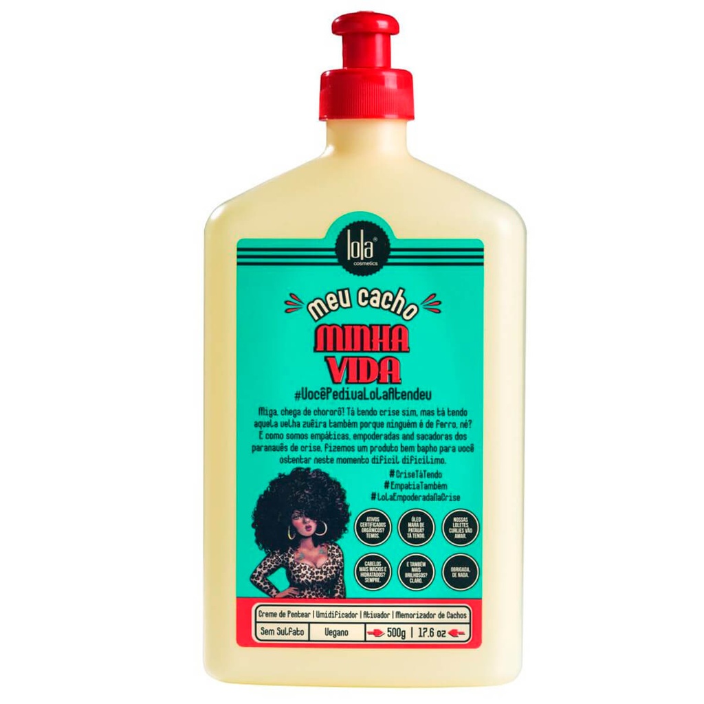 Lola Cosmetics - Mes boucles Ma vie - Crème coiffante 500 g