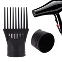 Sèche-cheveux avec peigne pour démêler les cheveux afro.